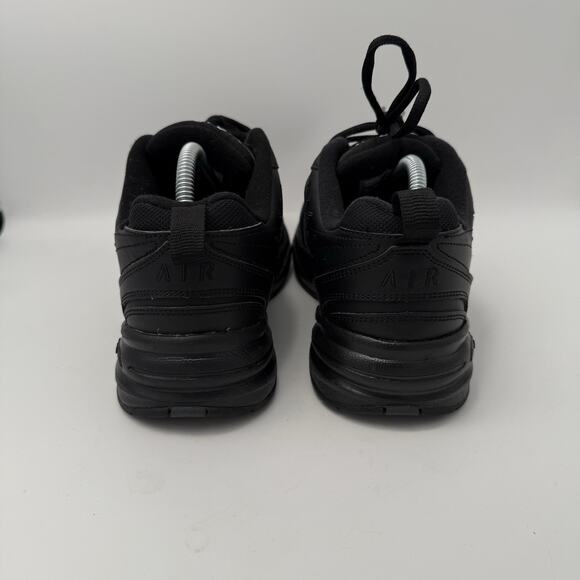 Nike AIR MONARCH 4E Mens Black 416355 001 Walking Shoes Men’s 8 WIDE EXCELLENT - Picture 3 of 9